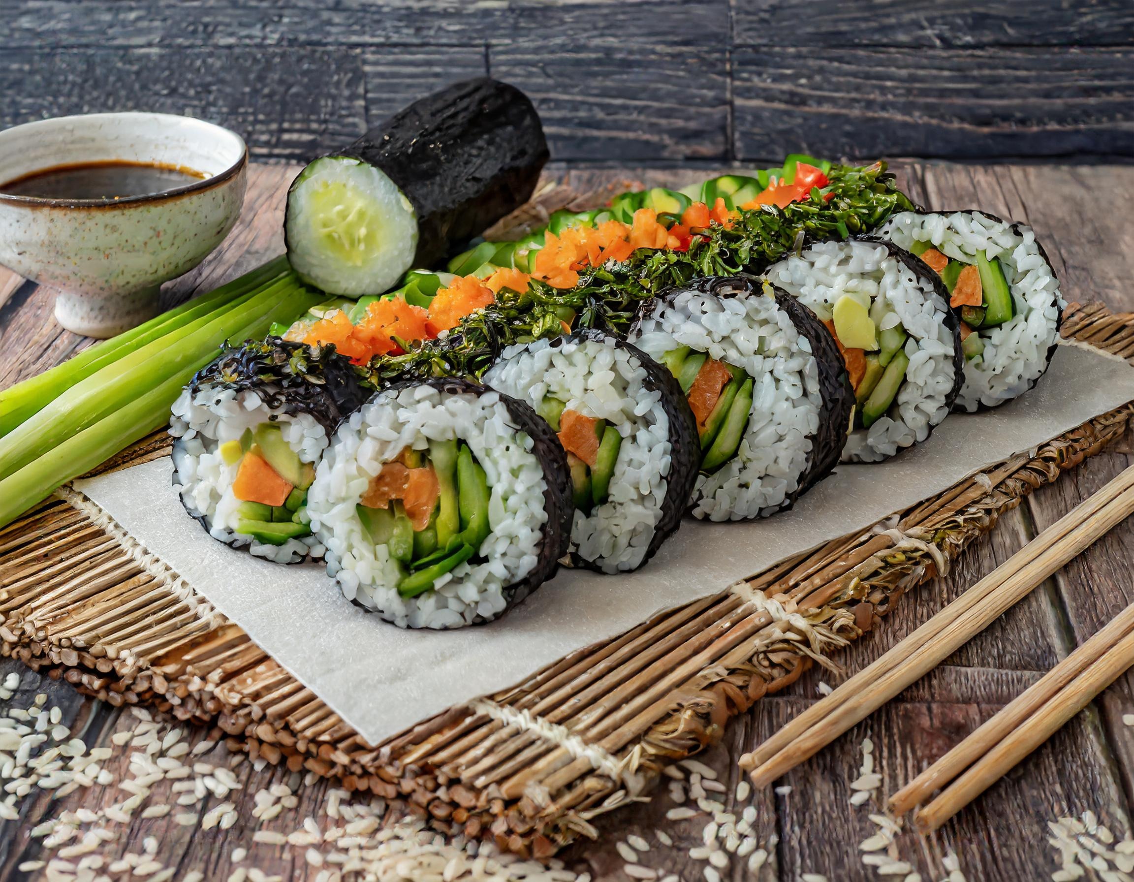 Healthy Vegetarian Sushi