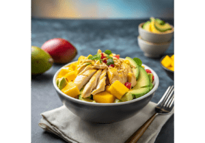 Mango Avocado Chicken Salad