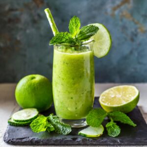 Cucumber Lime & Green Apple Smoothie