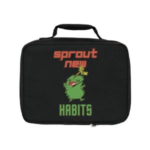 Lunch Bag, Sprout new- Black