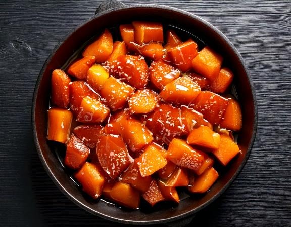 Roasted Sweet Potatoes with Cinnamon